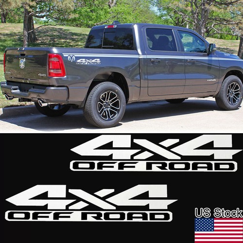 2pcs silver 4x4 off - 4x4,